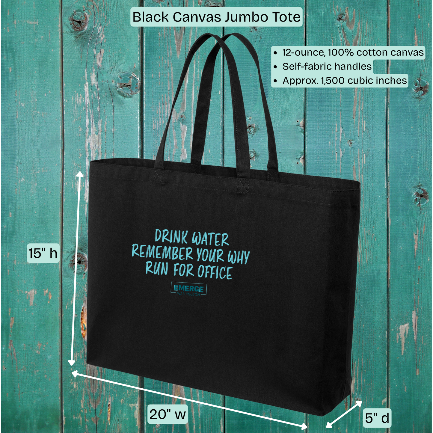 Self Care Tote Bag Emerge WA