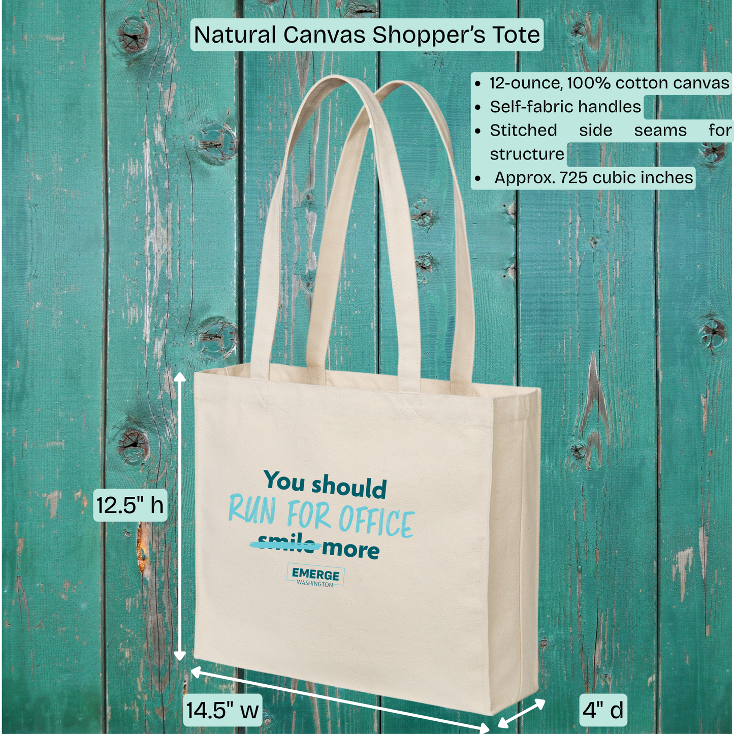 You Should Tote Bag Emerge WA