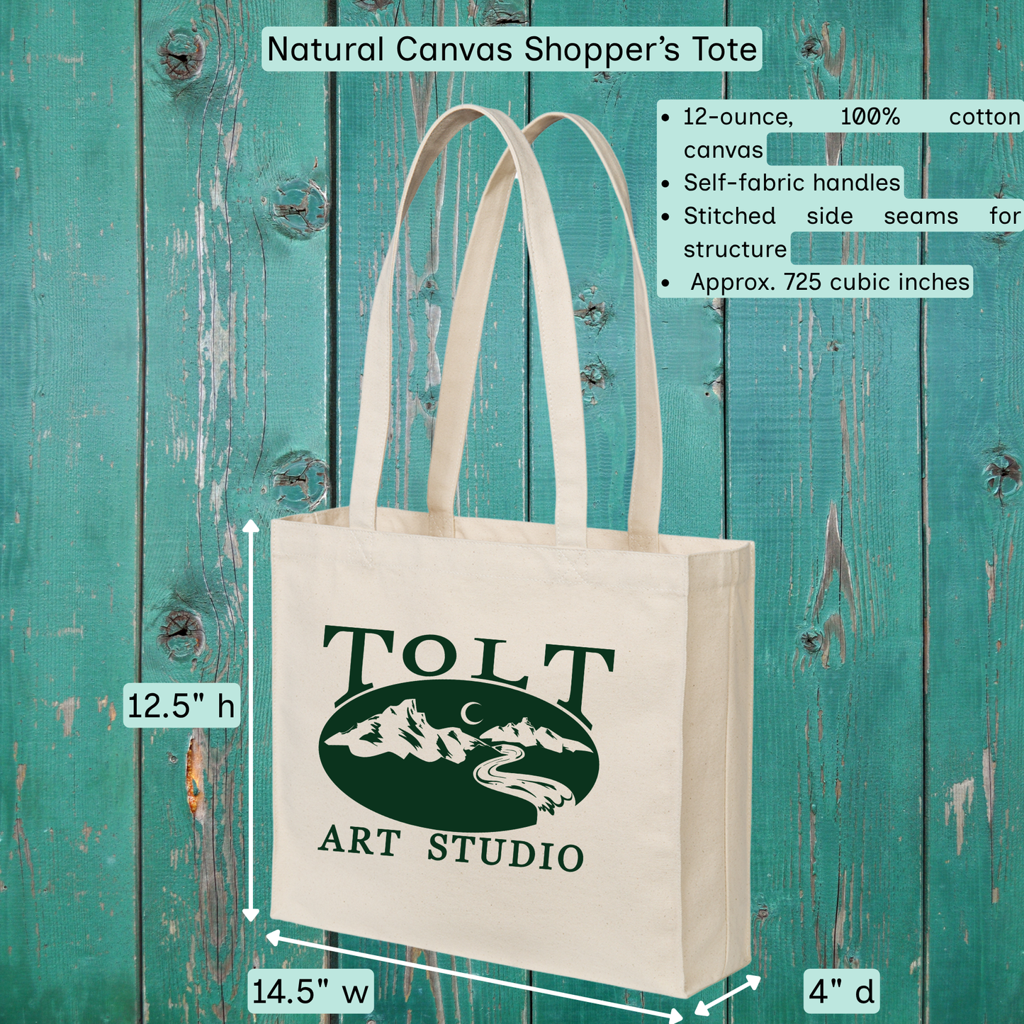 Tolt Art Studio Tote