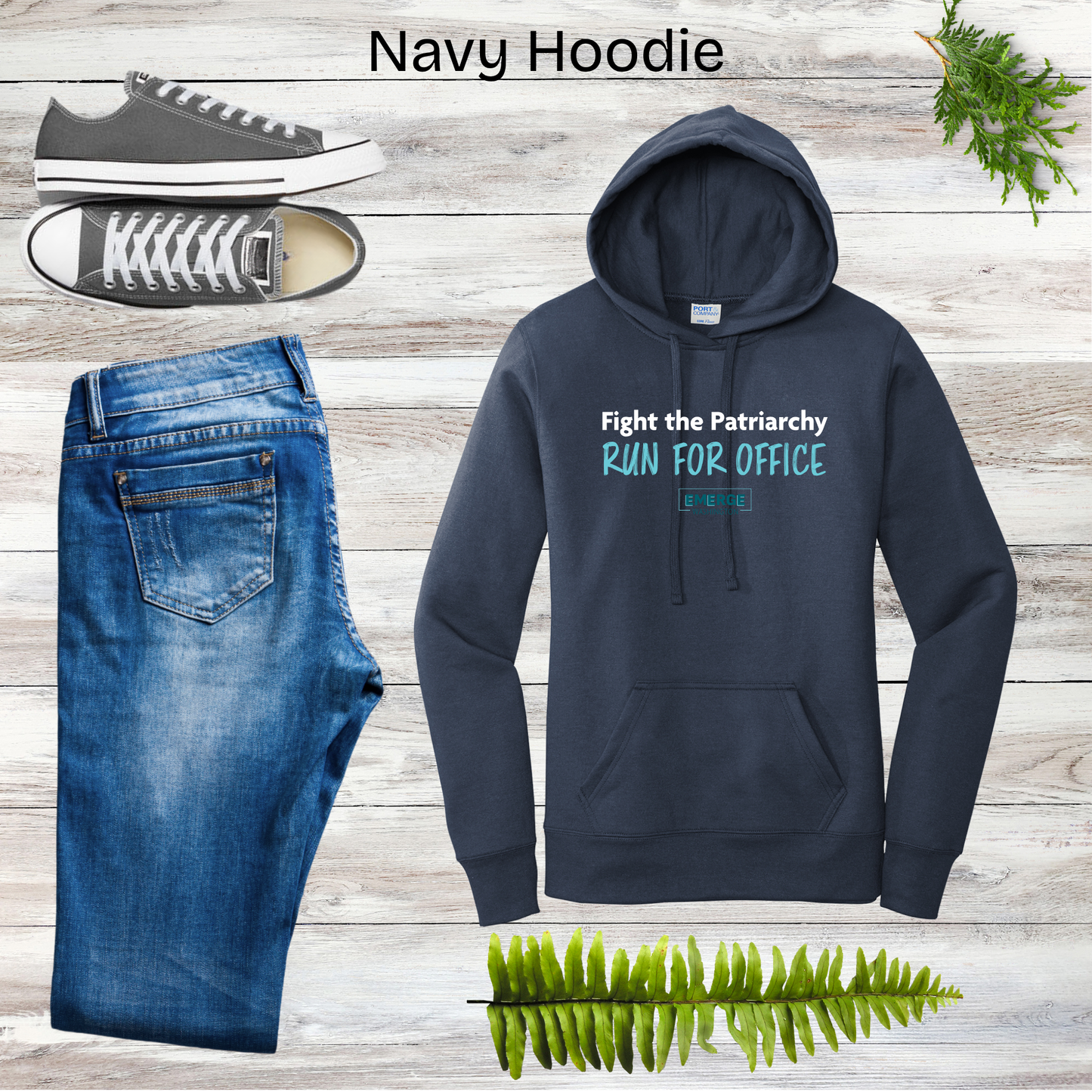 Patriarchy Women's Hoodie Emerge WA