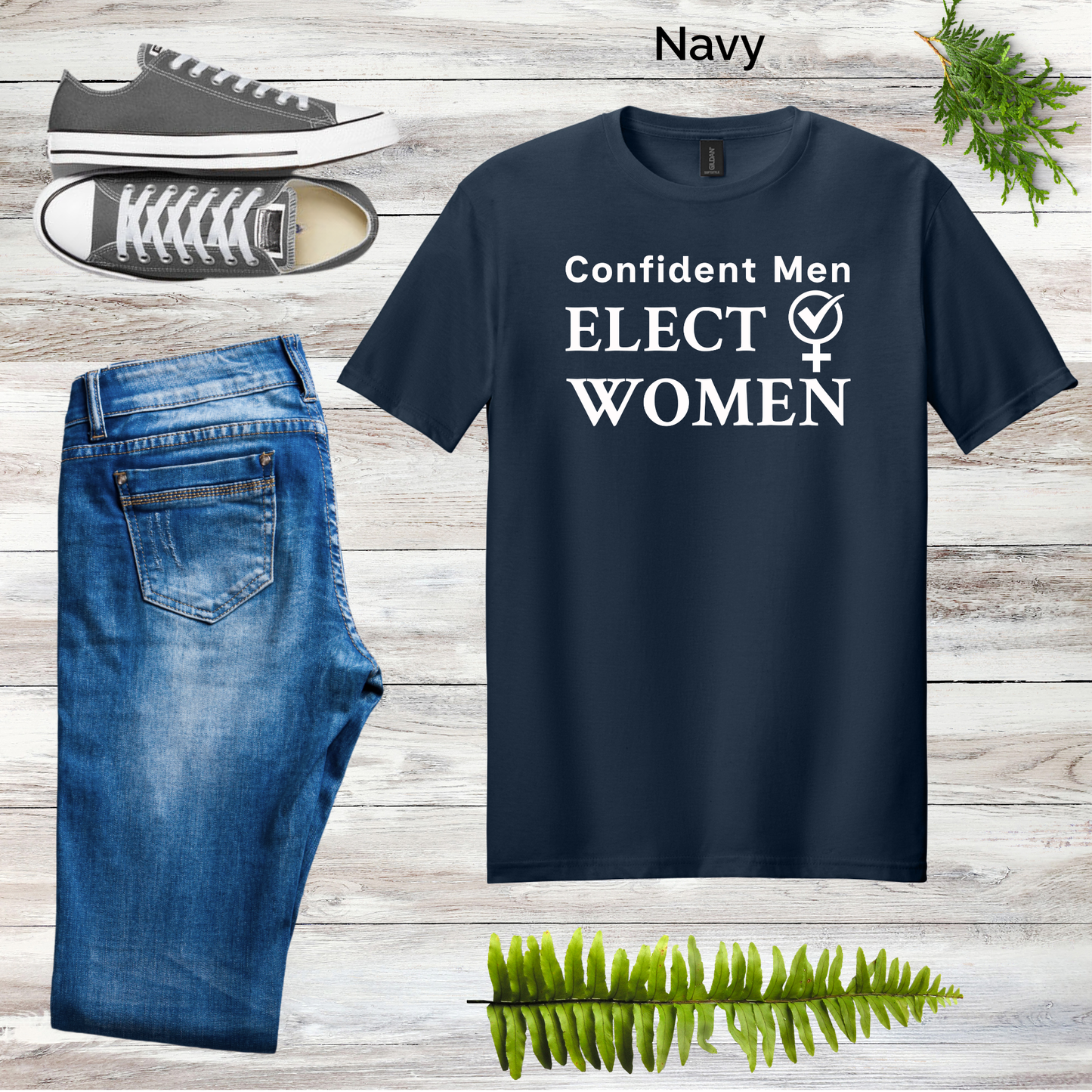 Confident Men Elect Women