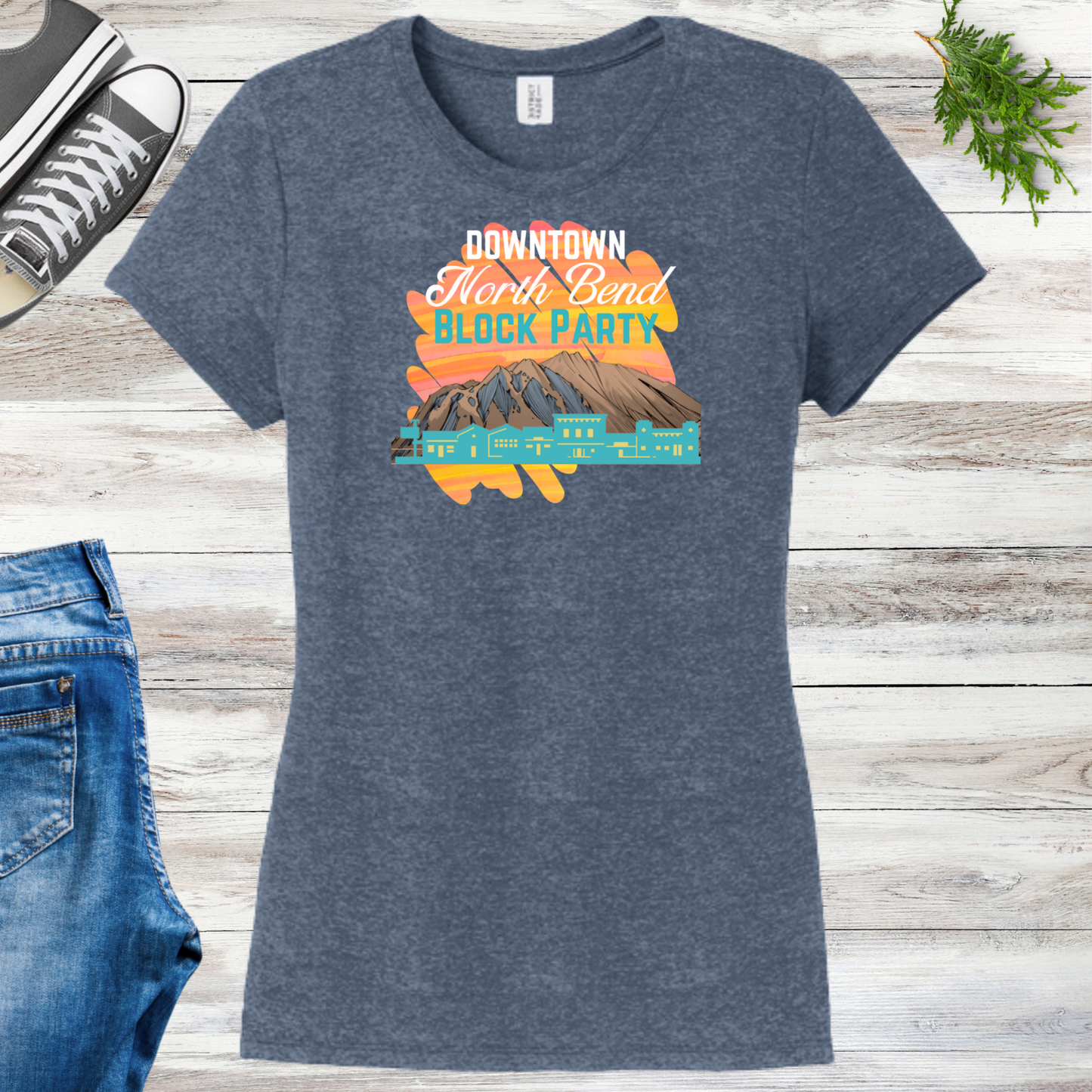 Downtown North Bend Block Party Women's Tee