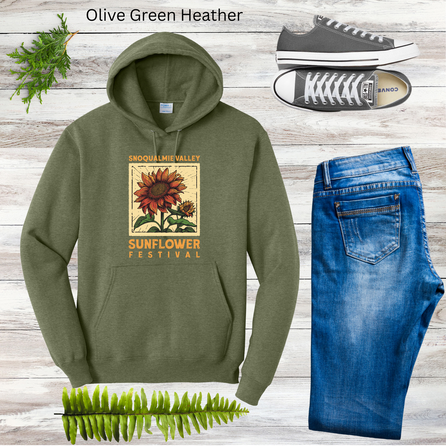 Snoqualmie Sunflower Festival Hoodie