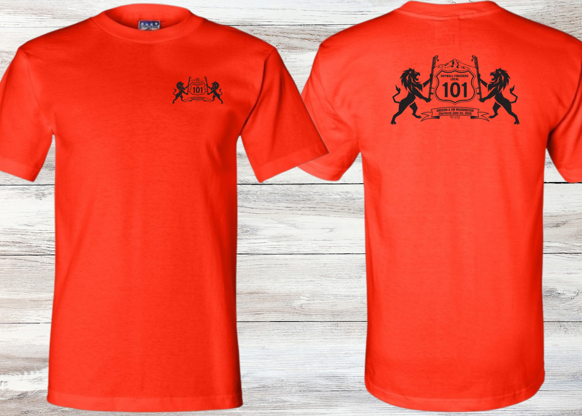 Drywall Finishers Local Union #101 Bayside Union Made T-shirt 2905