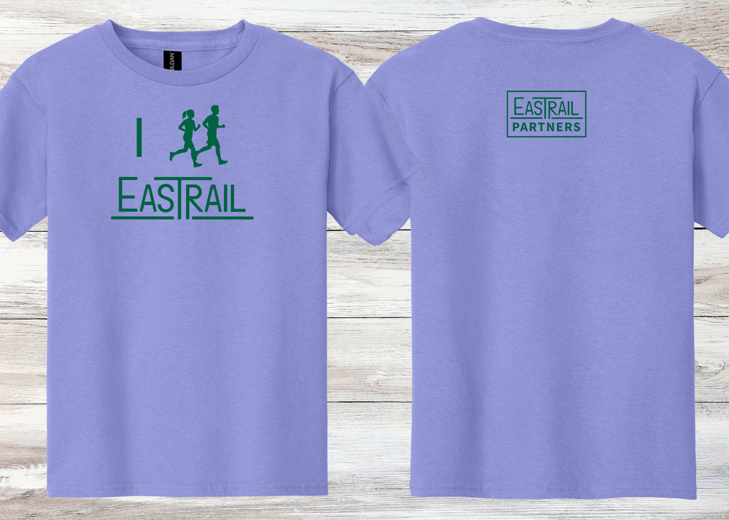 I Run EasTrail Youth Tee
