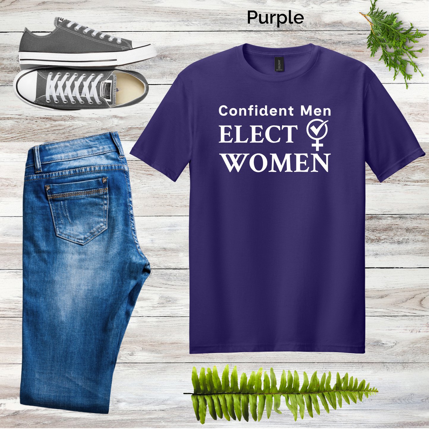 Confident Men Elect Women