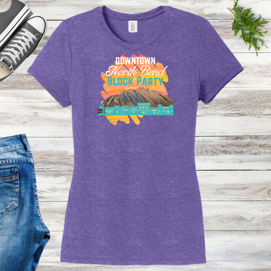 Downtown North Bend Block Party Women's Tee