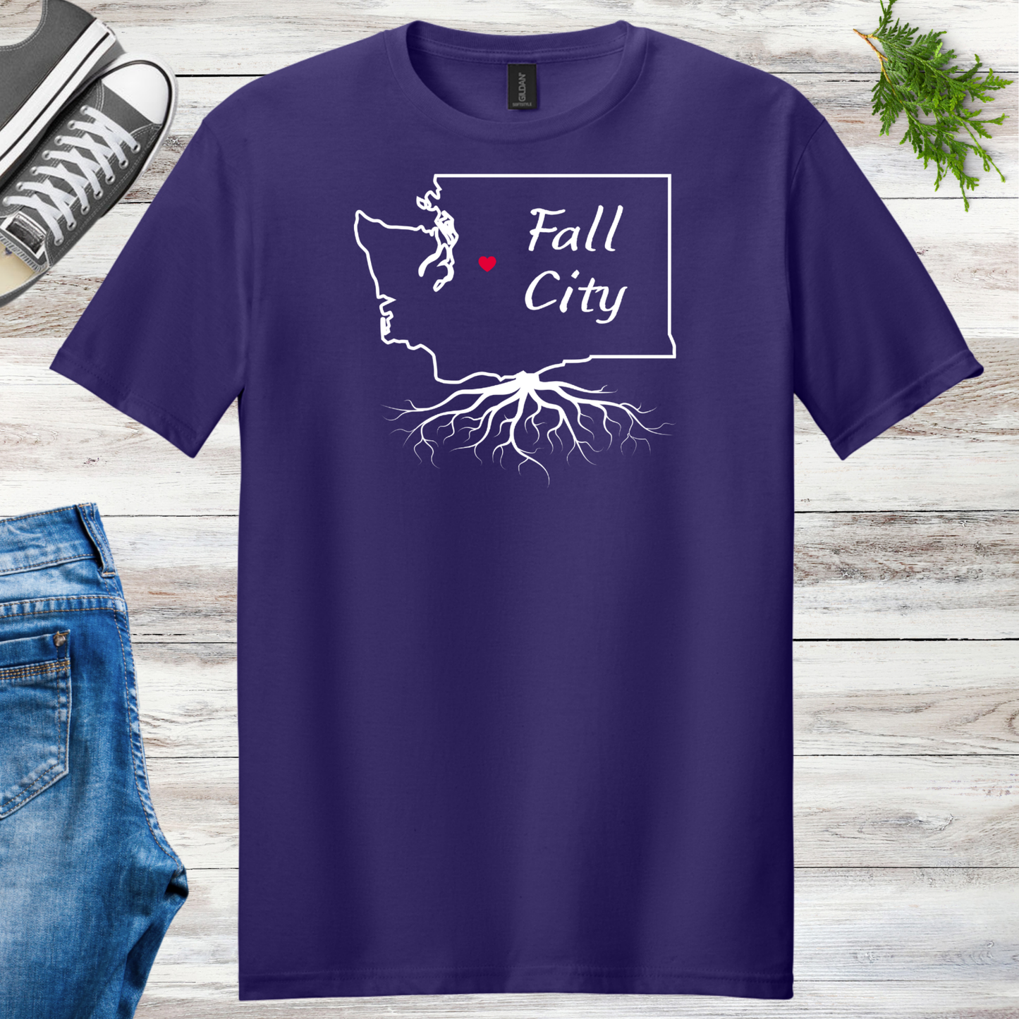 Fall City Roots Unisex Tee