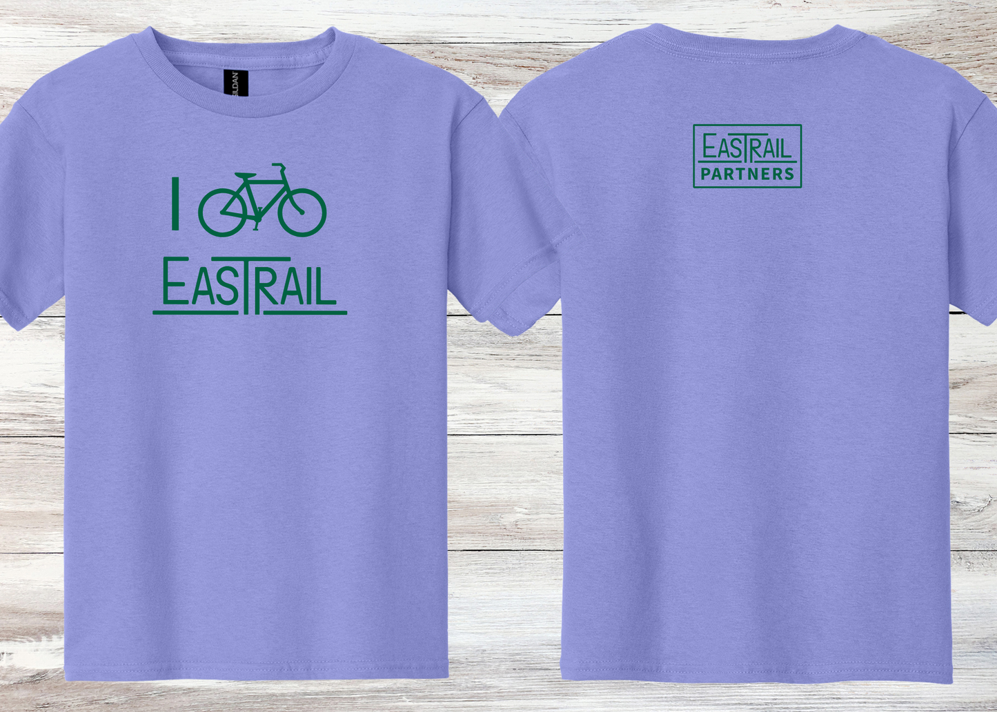 I Bike EasTrail Youth Tee
