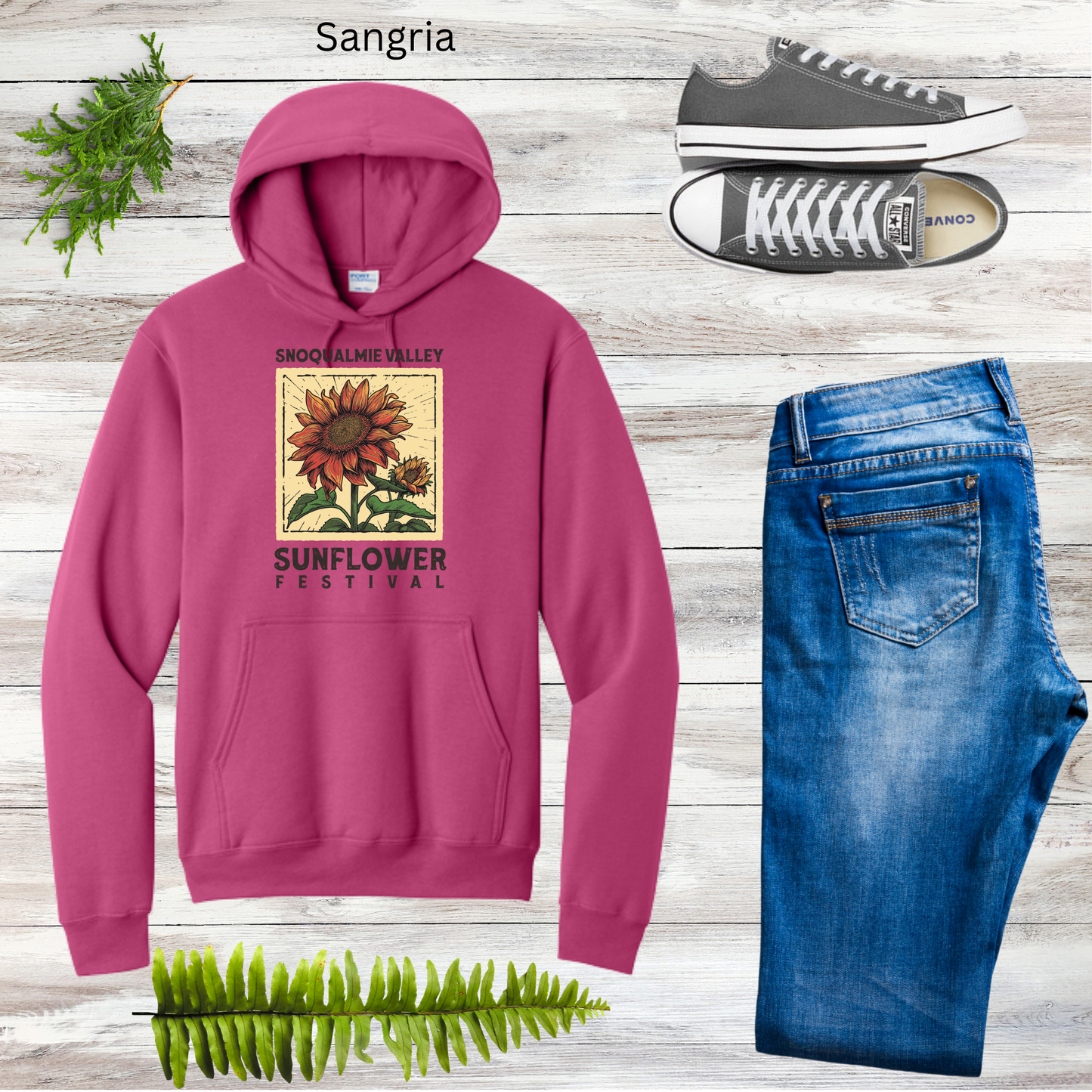 Snoqualmie Sunflower Festival Hoodie