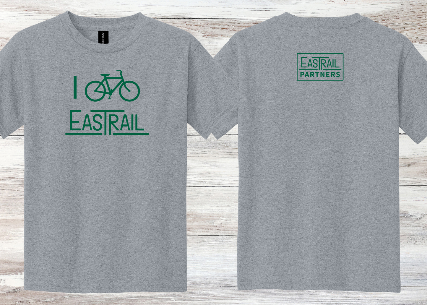 I Bike EasTrail Youth Tee