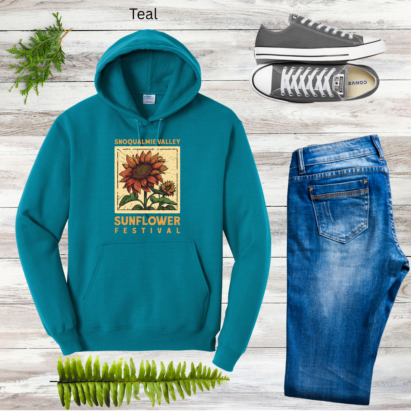 Snoqualmie Sunflower Festival Hoodie