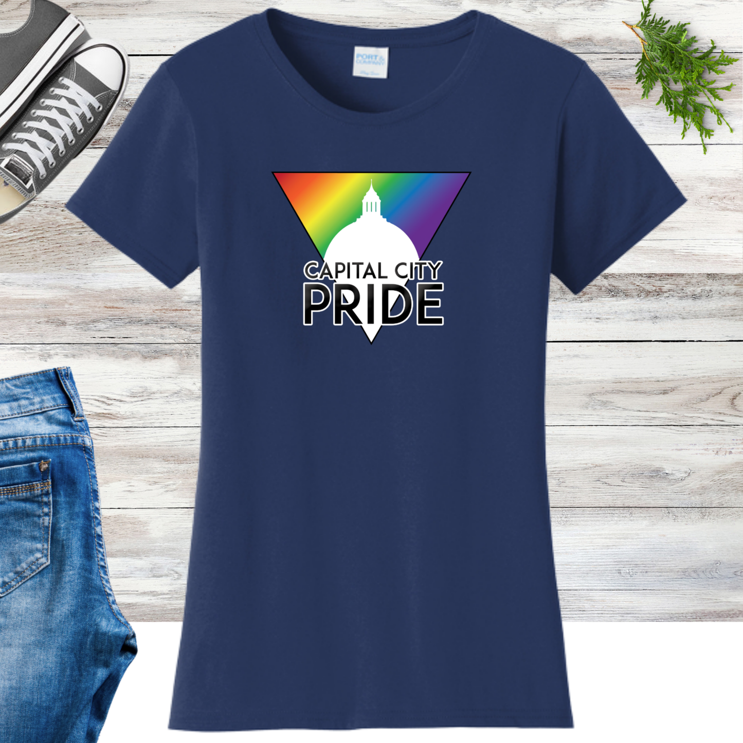 Capital City Pride Women's Logo Tees