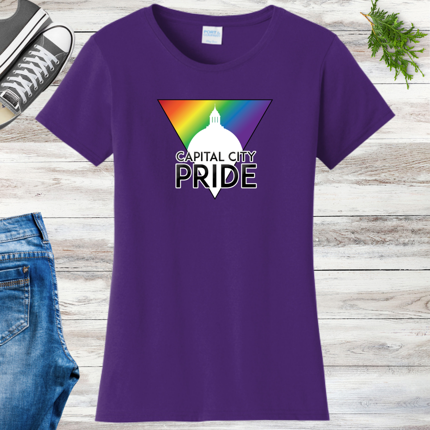 Capital City Pride Women's Logo Tees
