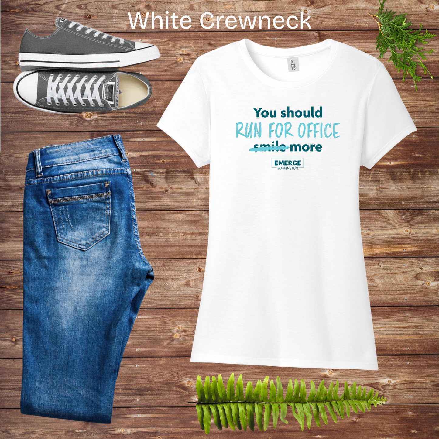 You Should Women's Crewneck Emerge WA