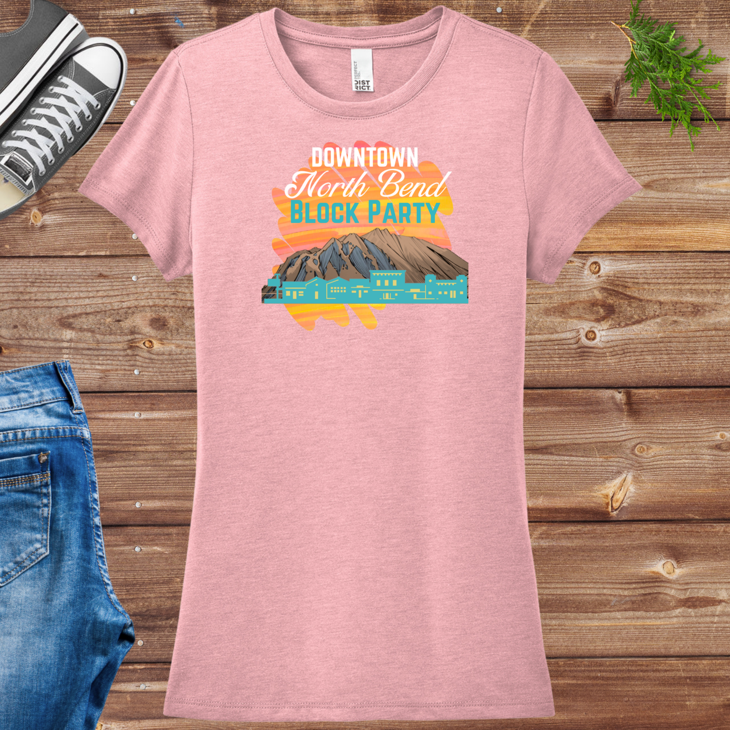 Downtown North Bend Block Party Women's Tee